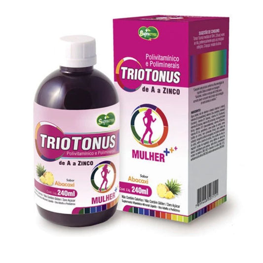 Triotonos Mulher Polivitamínico e Mineral 240ml SupraErvas