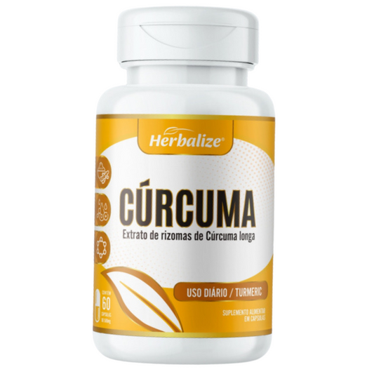 Cúrcuma Longa 60 cápsulas 500mg Herbalize