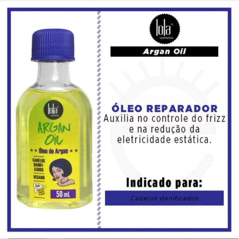 Óleo de Argan Lola Cosmetics - 50ml